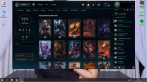 Conta Lol Plat 3 lvl 332 - League of Legends