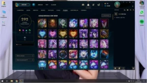 Conta Lol Plat 3 lvl 332 - League of Legends