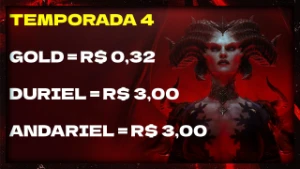 Diablo 4  temporada 4 GOLD - Outros