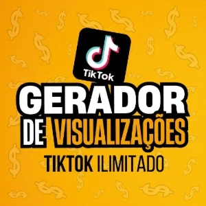 Gerador de Visualizações no TikTok - Social Media