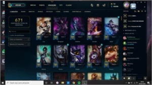 Venda de conta lvl 500 - League of Legends LOL