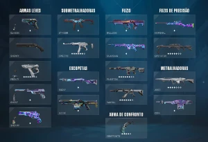 Valorant - Conta Full Acesso - Várias skins