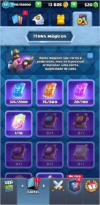 CONTA CLASH ROYALE NÍVEL 12, 4638 troféus