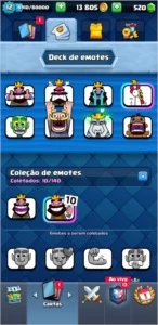 CONTA CLASH ROYALE NÍVEL 12, 4638 troféus