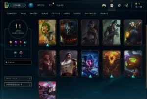 Conta league of legends platina LOL