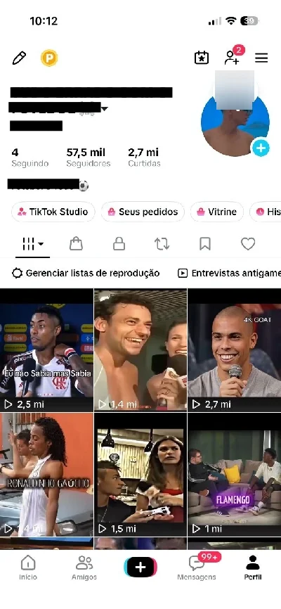 Conta Do Tiktok Shop Ativo + Monetizada +57,5K Seguidores - Redes Sociais