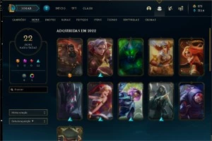 conta de lol smurf 2017 - League of Legends