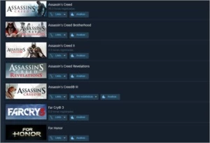 Conta Steam com 13 jogos