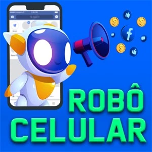 Robô Facebook Celular - Redes Sociais