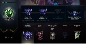 Conta de lolzinho - League of Legends