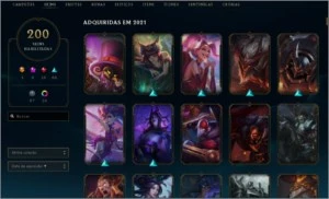 Conta de lolzinho - League of Legends