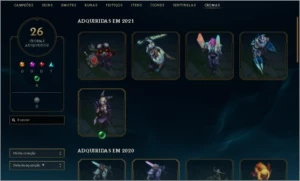 Conta de lolzinho - League of Legends