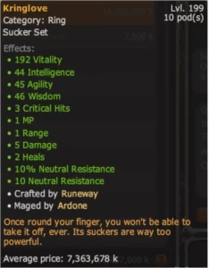 Kringamor Exo Pm - Dofus