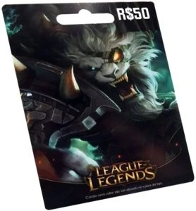 Gift Card - 2800 RP ou 1625 VP (Válido para Valorant e LoL) - League of Legends