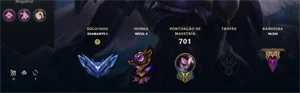 Conta League of Legends 408 SKINS EX MESTRE LOL
