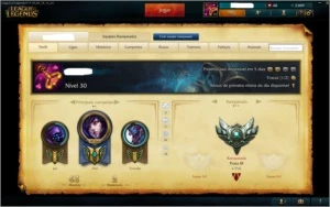 League Of Legends Conta - Prata Iv - 41 Champs + 16 Skins LOL