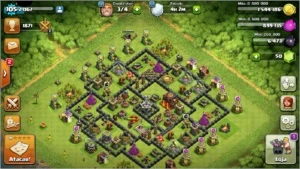 Clash of clans recém cv 10