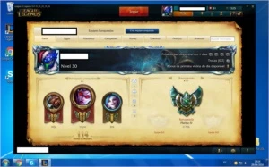 League Of Legends Platina IV / Borda Diamante LOL