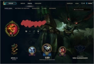 Conta LoL 118 Skins - League of Legends