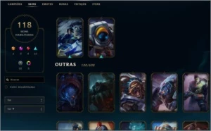 Conta LoL 118 Skins - League of Legends