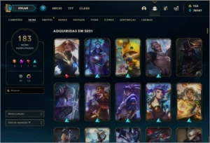 CONTA CHALLENGER 1K PDL - League of Legends LOL