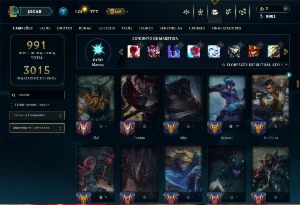 Conta Unranked com todos os Champs e 461 Skins (Nível 936) - League of Legends LOL