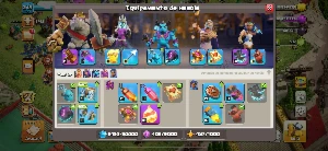 Conta Cv17 Semi Full - Clash Of Clãs - Clash of Clans