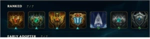 Conta com 26364 be, quase todos os champ, criada na s2 - League of Legends LOL