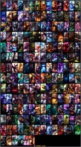 Conta com 26364 be, quase todos os champ, criada na s2