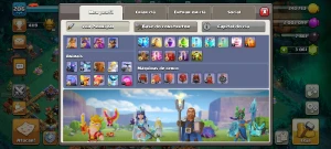 Clash of clans Cv16 semi-full + outros jogos supercell