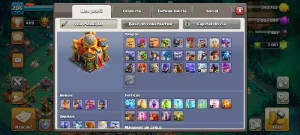 Clash of clans Cv16 semi-full + outros jogos supercell