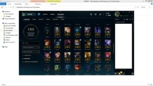 CONTA PRATA 4 BORDA OURO  / BOA E BARATA - League of Legends LOL