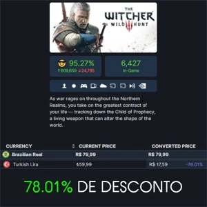 ACC STEAM TURQUIA ( COM SALDO PARA COMPRAR JOGOS ) - Outros