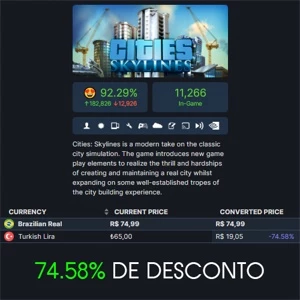ACC STEAM TURQUIA ( COM SALDO PARA COMPRAR JOGOS ) - Outros
