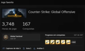 Conta main csgo steam 20GC 38 steam - Counter Strike