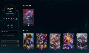 Conta Mestre Soloq +Sona Requiem+Viego Espectral Exaltado - League of Legends LOL