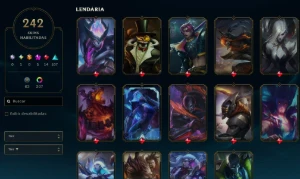 Conta Mestre Soloq +Sona Requiem+Viego Espectral Exaltado - League of Legends LOL