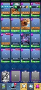 Conta Clash Royale 4800+ trofeus nivel 10
