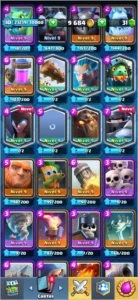Conta Clash Royale 4800+ trofeus nivel 10