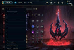 conta com kayle juiza platina 3 - League of Legends LOL