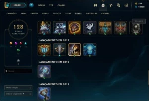 conta com kayle juiza platina 3 - League of Legends LOL