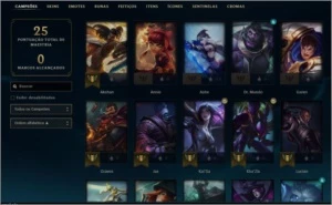Conta platina4(email não confirmado) - League of Legends LOL