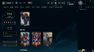 Valorant com Katana Oni, Karambit saqueadora e mais + Conta
