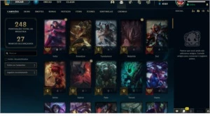 Conta league of legends platina LOL