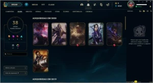 Conta league of legends platina LOL
