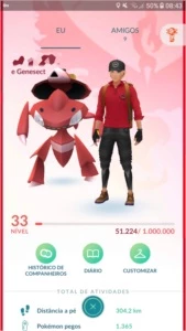 CONTA DE POKÉMON GO