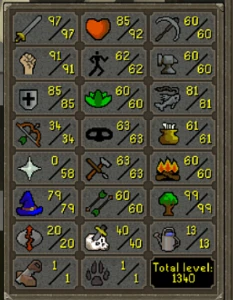Ótima Conta Osrs! Ótimos Status De Batalha!! 90M+No Banco - Runescape