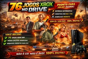 76 Jogos Xbox 360 No Drive