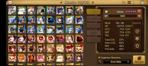 Summoners War Global com Qitian Dasheng Leah RoboDark Teshar