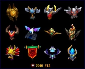 Conta LOL Gold 4/Todos Champs/110 Skins/129 ícones/12 wards. - League of Legends